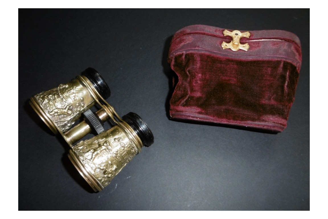 Angels, late 19th century binoculars
