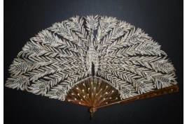 Peacock by Kees, fan circa 1900-1910