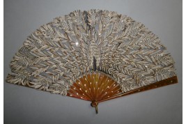 Peacock by Kees, fan circa 1900-1910