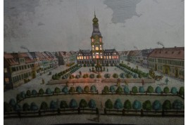 Perspective view night and day, 18th century