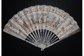 Aldobrandini Wedding, late 18th century fan