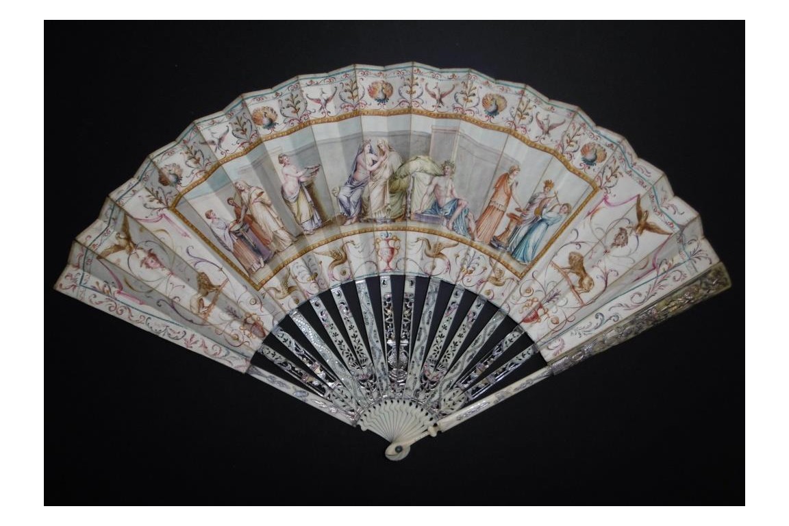 Aldobrandini Wedding, late 18th century fan