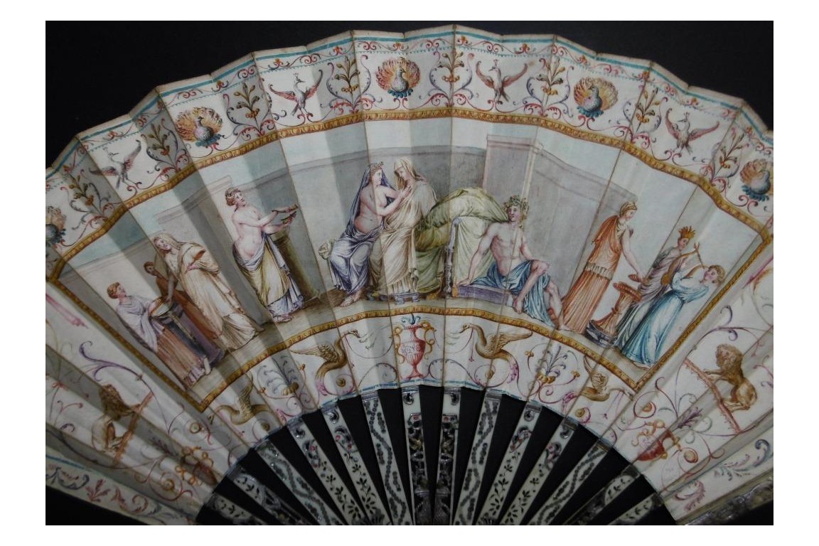 Aldobrandini Wedding, late 18th century fan