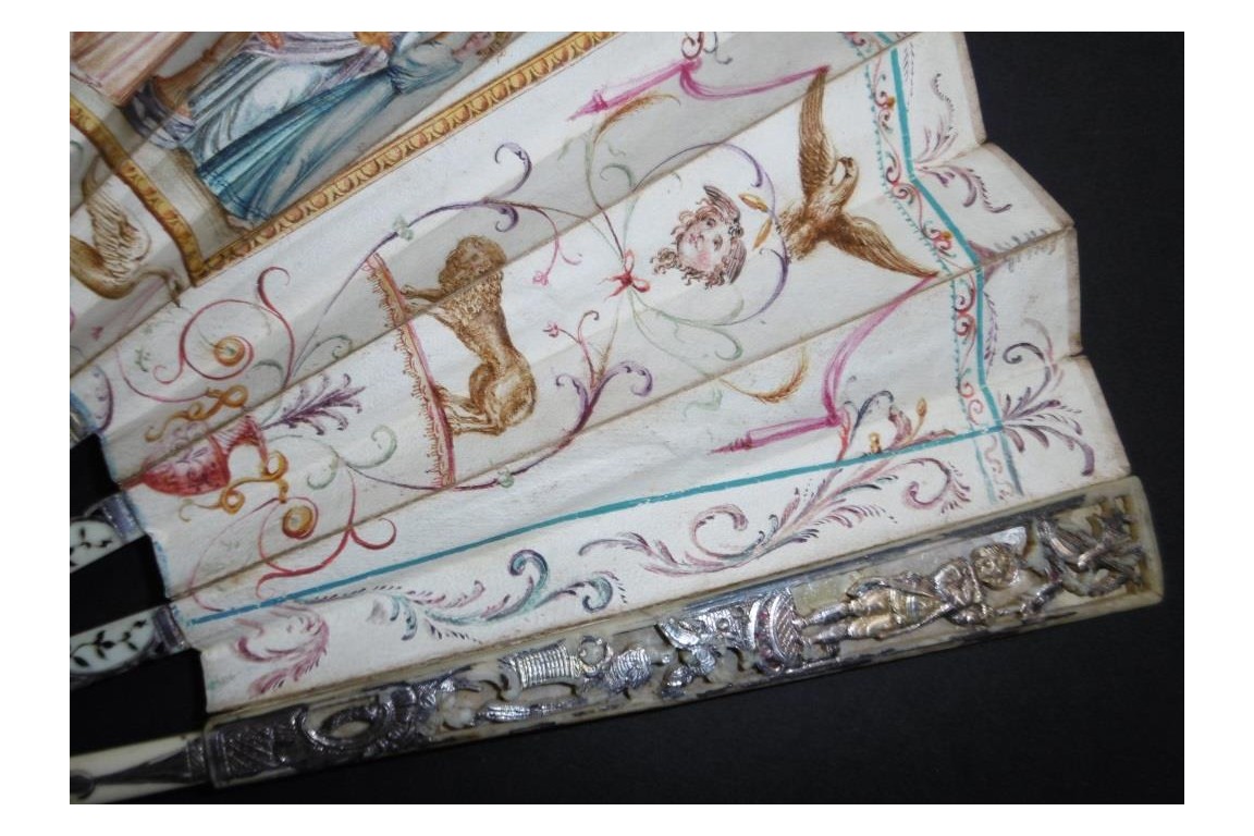 Aldobrandini Wedding, late 18th century fan
