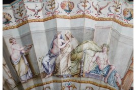 Aldobrandini Wedding, late 18th century fan