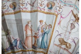 Aldobrandini Wedding, late 18th century fan