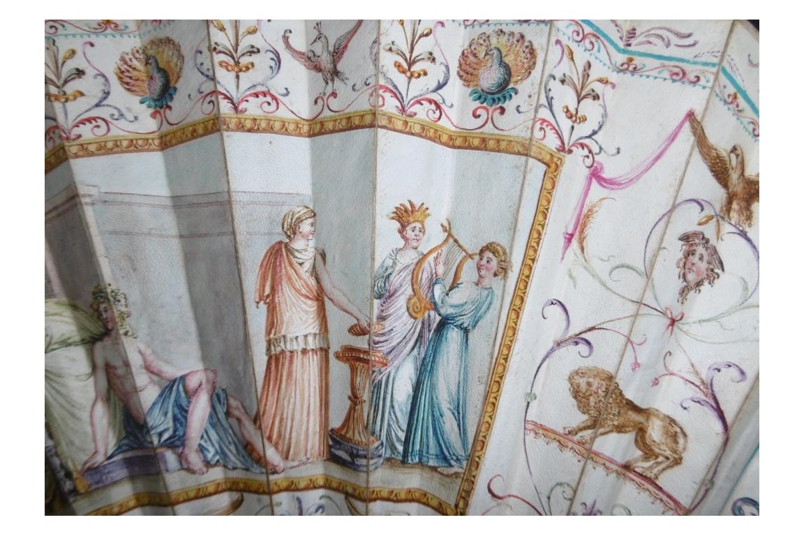 Aldobrandini Wedding, late 18th century fan