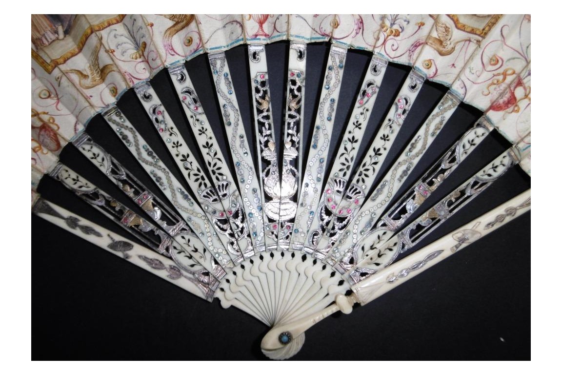Aldobrandini Wedding, late 18th century fan