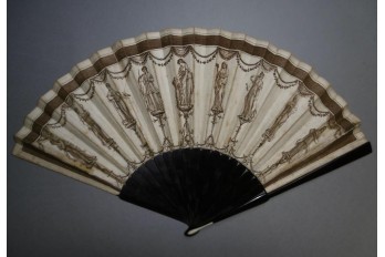 Neo-classical vices and virtues , game fan circa 1790-95