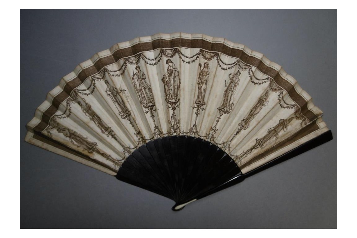 Neo-classical vices and virtues , game fan circa 1790-95