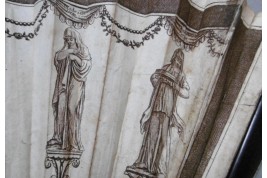 Neo-classical vices and virtues , game fan circa 1790-95