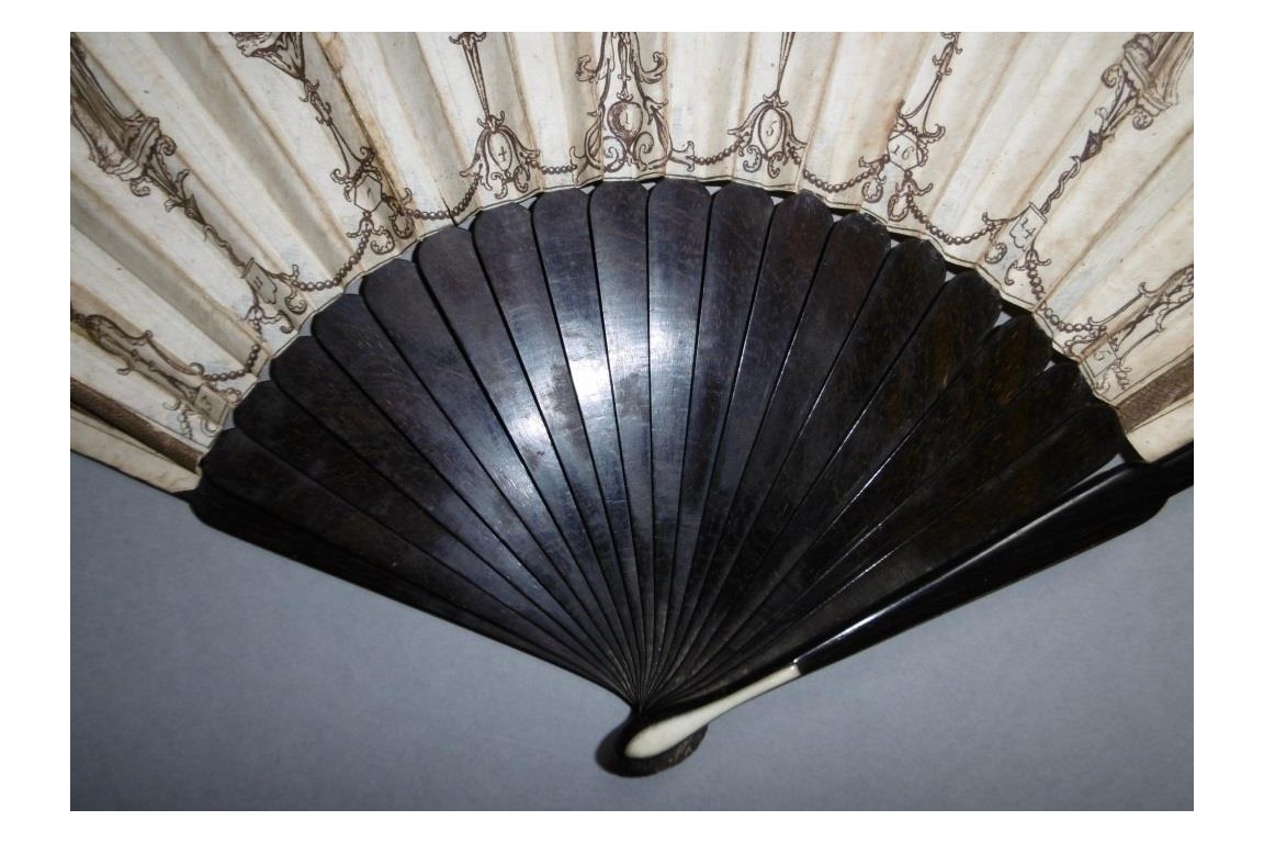 Neo-classical vices and virtues , game fan circa 1790-95