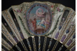 Summer with mica, fan circa 1770