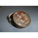 Wax angels, 19th century box