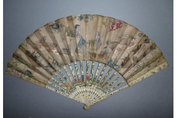 Chinoiseries and fans, circa 1760-70
