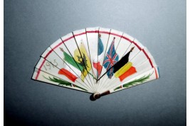 The artillerymen, 1WW miniature fan