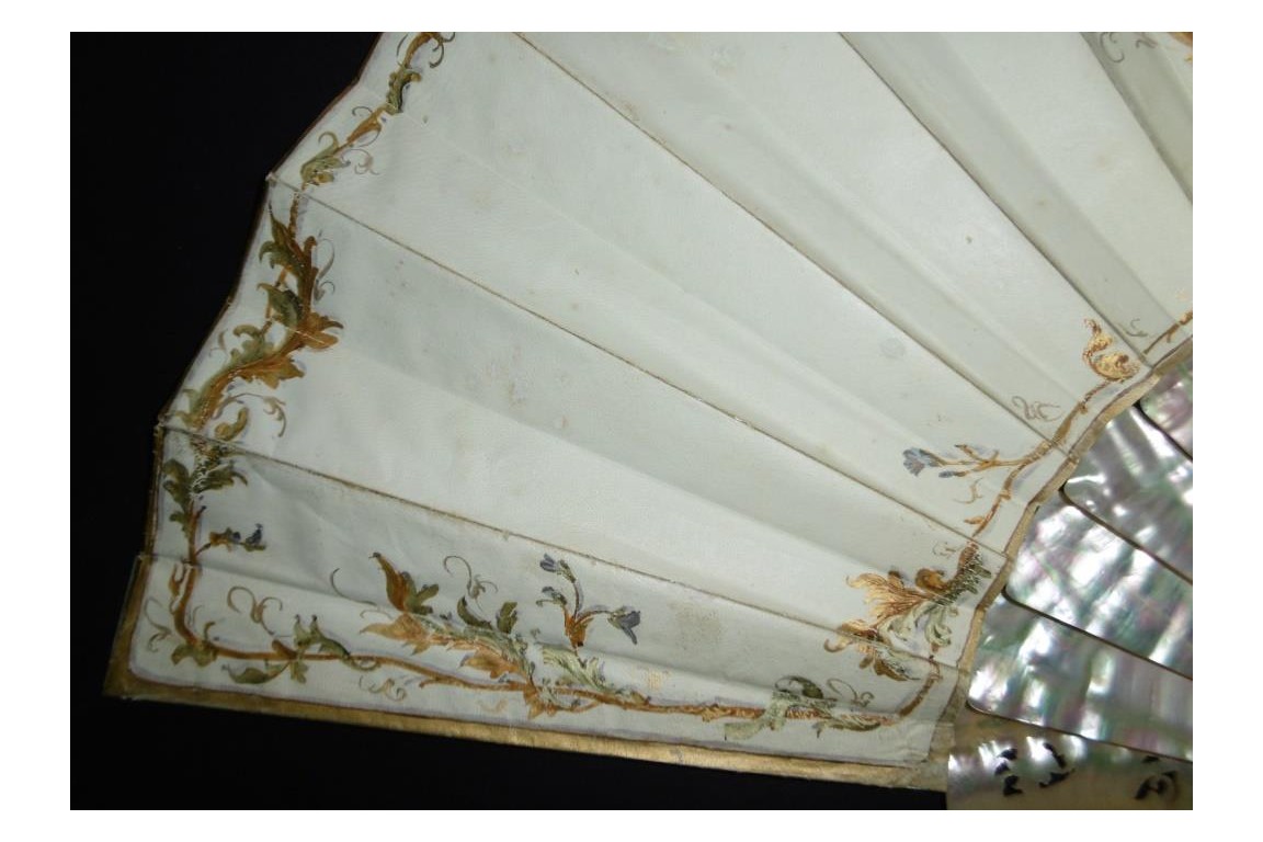 Wedding and festivities, fan by Mejanel, late 19th century