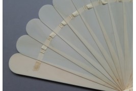 The triumphant Justice, late 19th century fan