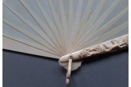 The triumphant Justice, late 19th century fan