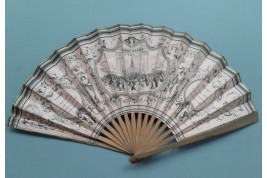 Memory of the fantastic evenings of the magician Cleverman, Robert-Houdin theatre, fan circa 1865