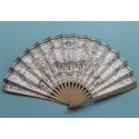 Memory of the fantastic evenings of the magician Cleverman, Robert-Houdin theatre, fan circa 1865