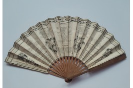 Memory of the fantastic evenings of the magician Cleverman, Robert-Houdin theatre, fan circa 1865