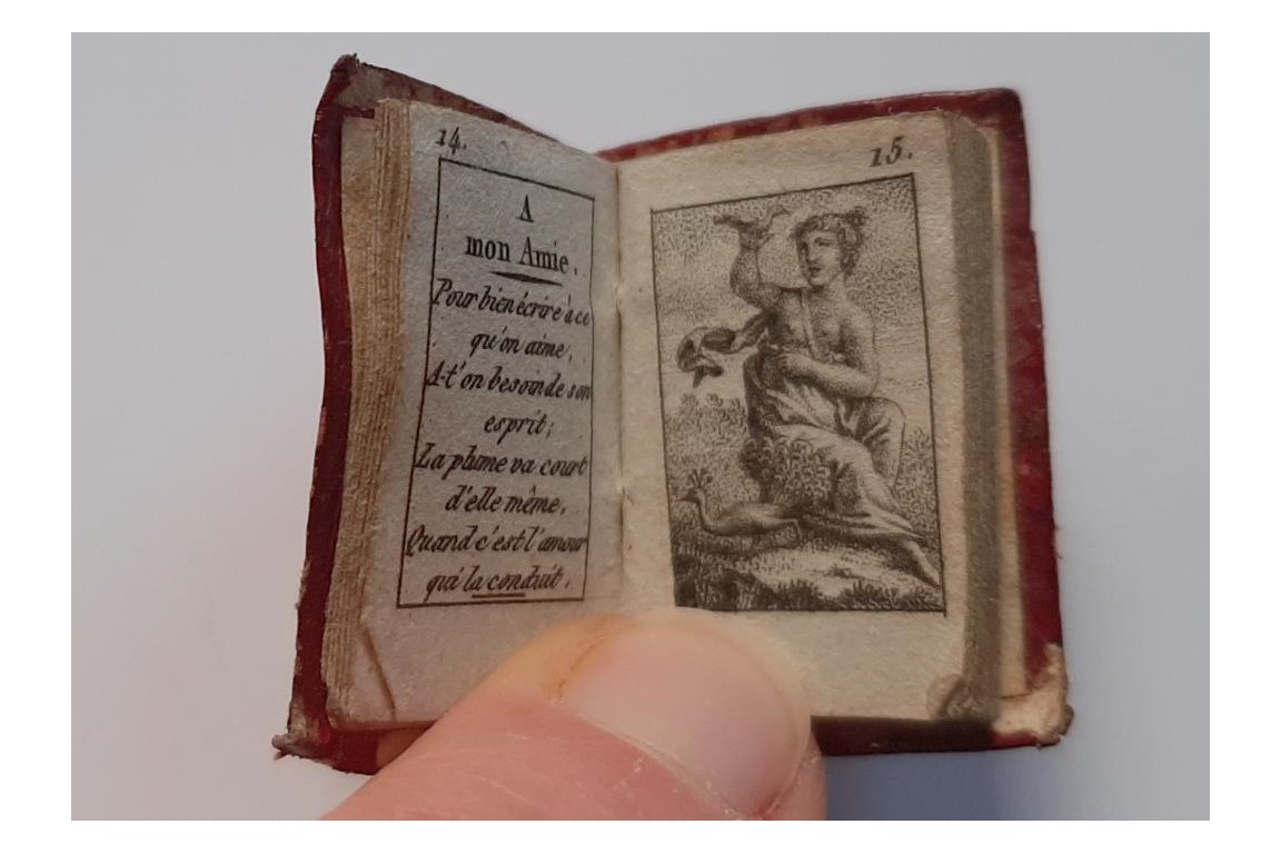 Le petit Echo de Momus, small book, minuscule, 1816