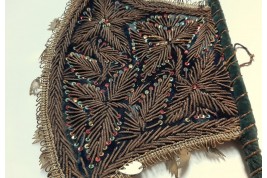 Persian fixed fans, 19th century