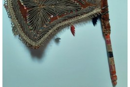 Persian fixed fans, 19th century