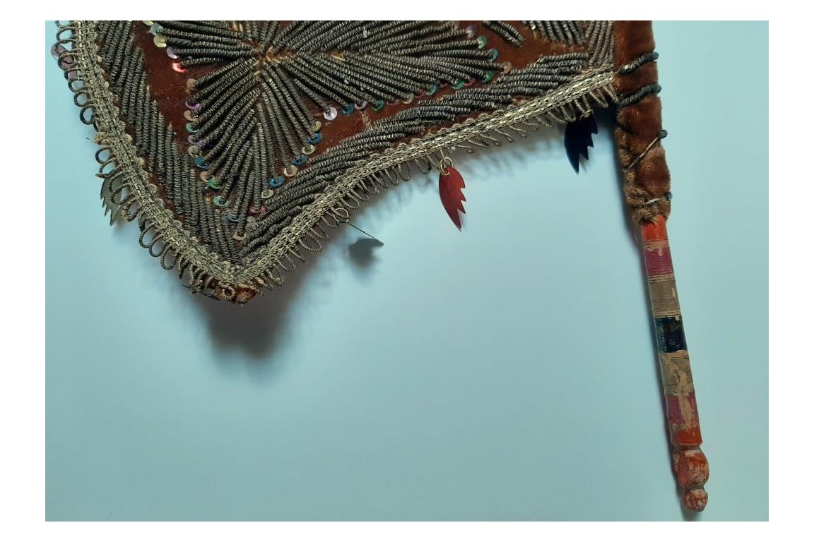 Persian fixed fans, 19th century