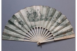 Fan in Souvenir of International Exposition of Milan, 1906