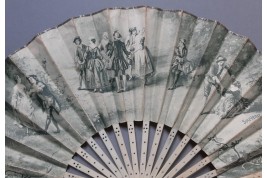 Fan in Souvenir of International Exposition of Milan, 1906