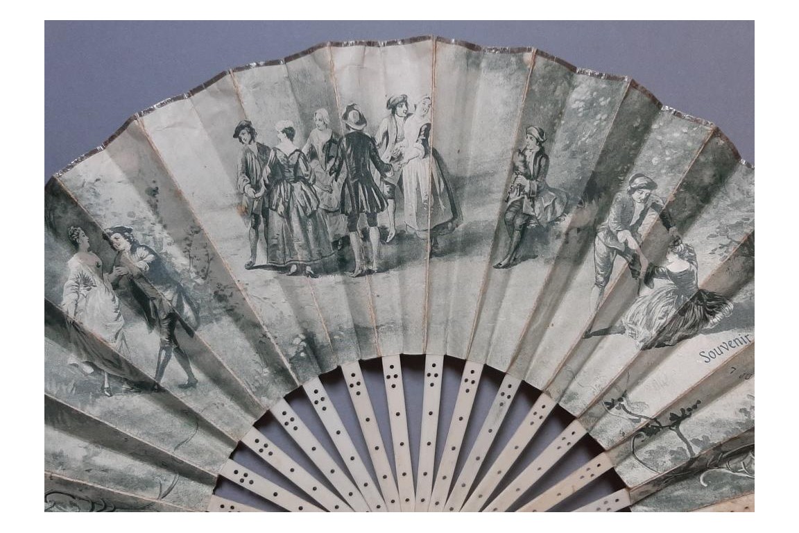 Fan in Souvenir of International Exposition of Milan, 1906