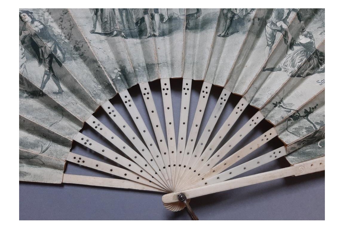 Fan in Souvenir of International Exposition of Milan, 1906