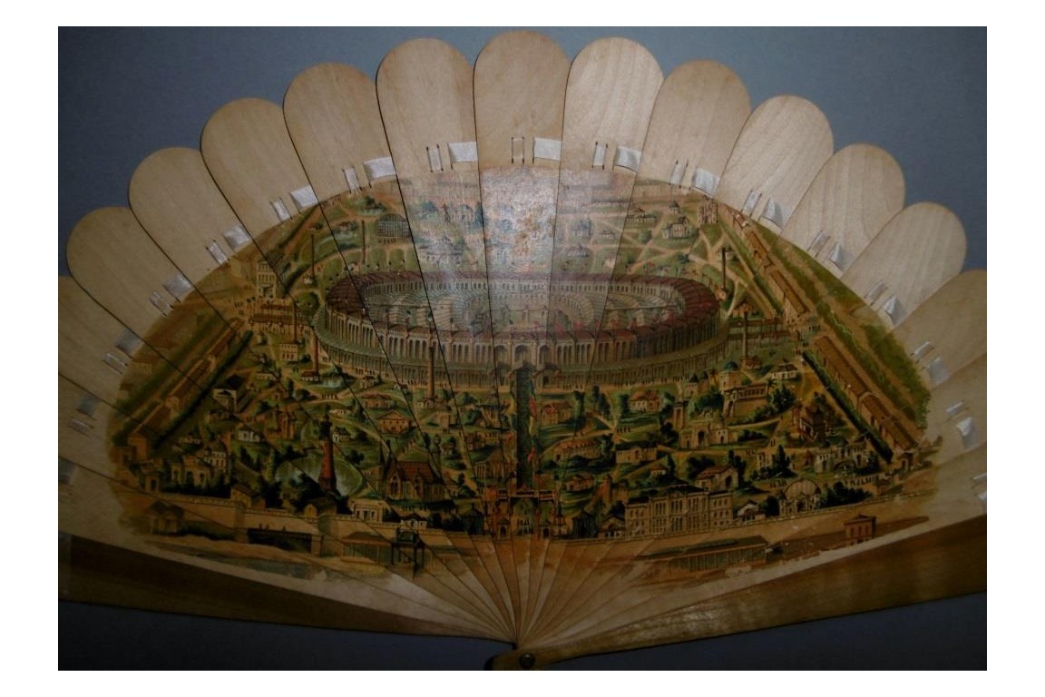 Exposition universelle de 1867, éventail commémoratif