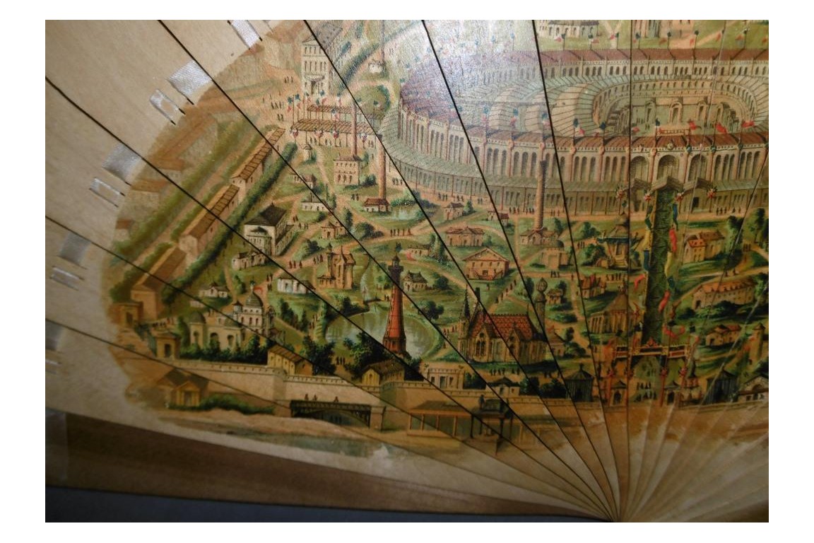 Exposition universelle de 1867, éventail commémoratif