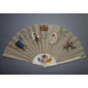The Franco-Russian Alliance, commemorative fan circa 1896