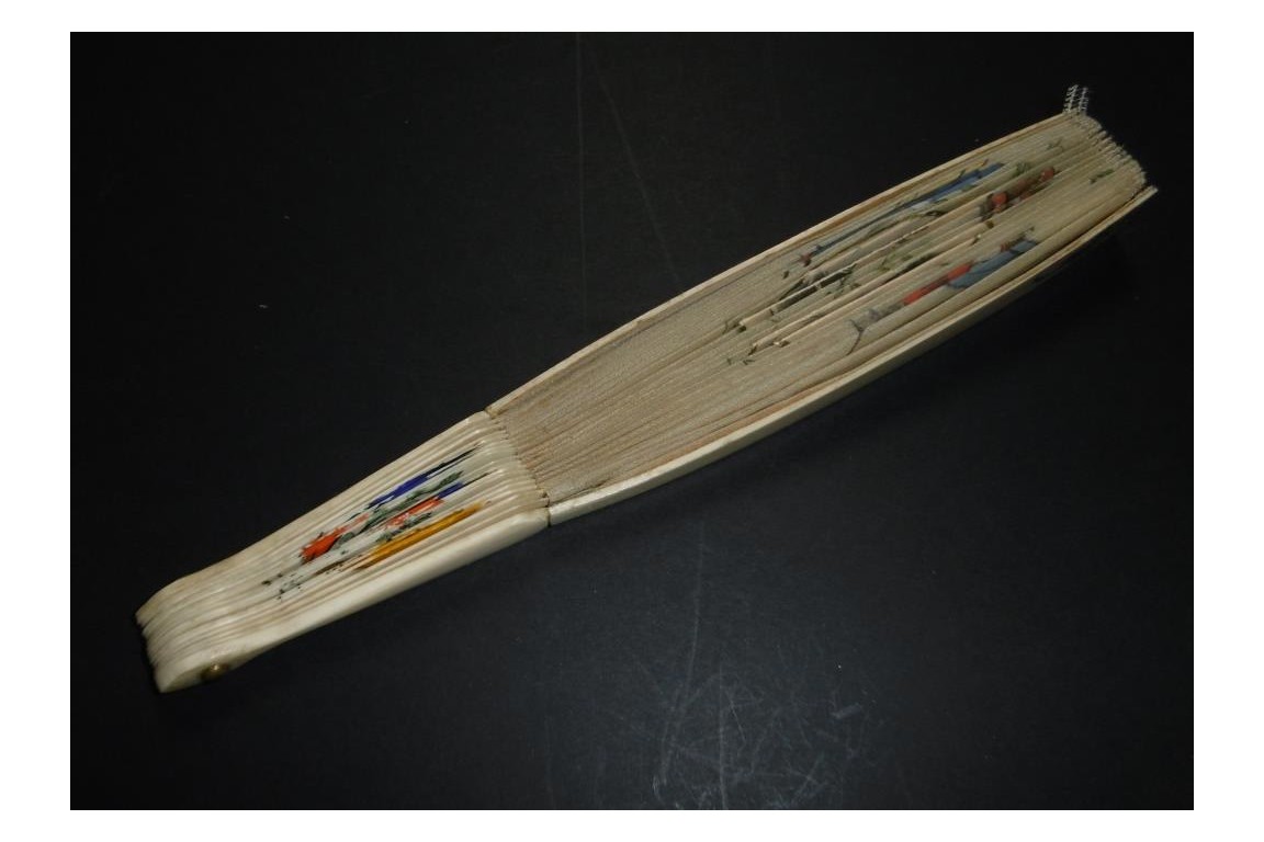 The Franco-Russian Alliance, commemorative fan circa 1896