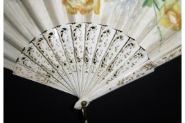 Bouquet, fan circa 1900