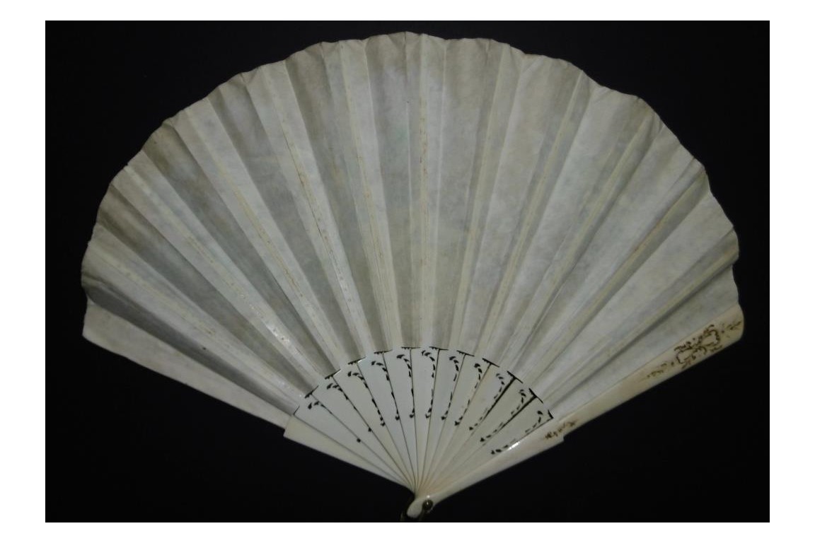 Bouquet, fan circa 1900