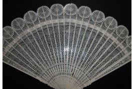 Neo-Gothic rosettes, fan circa 1835-40