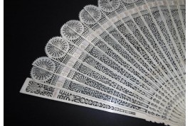 Neo-Gothic rosettes, fan circa 1835-40