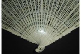 Neo-Gothic rosettes, fan circa 1835-40