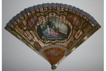 Venus and Love, fan circa 1710