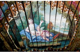 Venus and Love, fan circa 1710