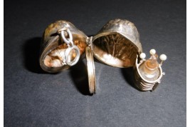 Petite beauté, nécessaire miniature, fin XIXème début XXème