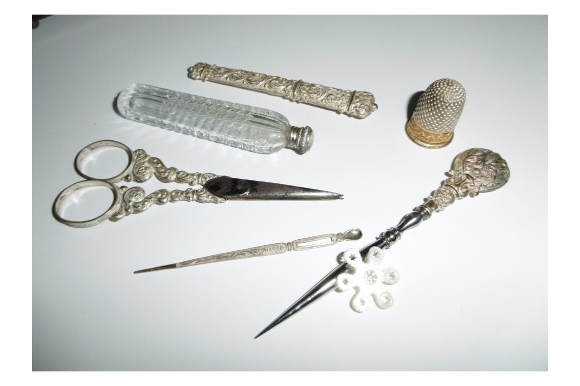 Sewing set, Charles X period