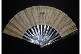 Piazza del Popolo, Grand Tour fan, circa 1780-90