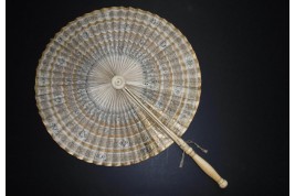 Flabellum, liturgical fan, Italy 17th century