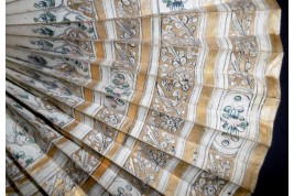 Flabellum, liturgical fan, Italy 17th century